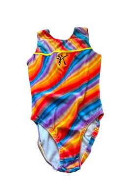 Cute rainbow leotard